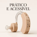 Aparelho auditivo LOJA VIVA LAR Solução Rápida D23 para uso diário, dispositivo discreto e eficiente para melhorar a audição.