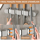 Organizador de Mops e Utensílios Modern Lar, suporte com compartimentos práticos para organização doméstica eficiente.