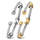 Bracelete Twistrend em Aço Inoxidável - Estilo e Elegância