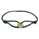 Pulseira Velluro em Seda Italiana - Tamanho Ajustável