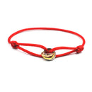 Pulseira Velluro em Seda Italiana - Tamanho Ajustável