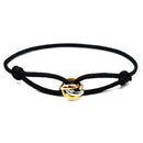 Pulseira Velluro em Seda Italiana - Tamanho Ajustável