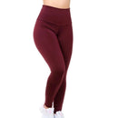 Calça Legging Flanelada de Inverno Plus Size