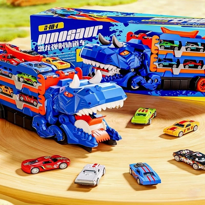 Caminhão Engole Dinossauro Brinquedo Infantil 2025