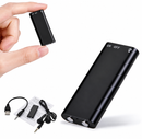 Microfone espião com ativação por voz, dispositivo de escuta discreto da LOJA VIVA LAR, usado para vigilância e monitoramento.