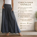 Calça-saia Vanilla™ com cintura alta modeladora da ModernLar, tecido confortável e design que valoriza cada movimento.