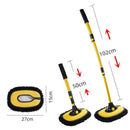 Esfregão automotivo Viva Lar para carros, vidros e janelas, com cerdas resistentes, ideal para limpeza eficiente.