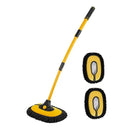 Esfregão automotivo Viva Lar para carros, vidros e janelas, com cerdas de limpeza eficiente e resistente para uso em automóveis.