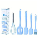 Kit 5 Utensílios de Cozinha em Silicone Resistente ao Calor