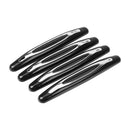 Kit com 4 protetores anti-colisão automotivos da Viva Lar, proteção para portas e laterais do carro.