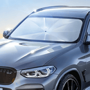 Protetor solar automotivo CarShield da Viva Lar, proteção contra raios UV em carro, imagem do produto em destaque.