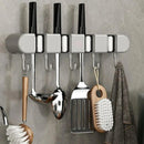 Organizador de Mops e Utensílios Modern Lar, suporte vertical com compartimentos para manter a casa organizada e sem bagunça.