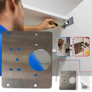 Kit Modern Lar ReparaFácil™ com suportes premium para restauração de dobradiças, ideal para reparos de móveis.