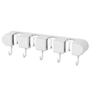 Organizador de Mops e Utensílios Modern Lar, suporte inteligente para armazenar utensílios de limpeza de forma prática.