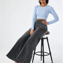 Calça jeans Lorenz™ super elástica com cós anatômico, modelo confortável e soltinho, valoriza movimentos e realça a silhueta.