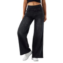 Calça jeans Lorenz™ moderna, super elástica com cós anatômico, modeladora, confortável e soltinha, valoriza todos os movimentos.