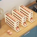 Dispenser de ovos inteligente ModernLar com design moderno e compacto, mostrando ovos organizados na bandeja.
