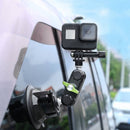 Suporte universal para celular Viva Lar com rotação de 360 graus, ajustável e compatível com diversos modelos de smartphones.