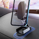 Suporte de telefone dobrável de metal para carro, automotivo, compatível com diversos modelos, marca Viva Lar, fixação segura.