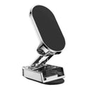 Suporte de telefone dobrável de metal para carro, compatível com automotivo 41, marca Viva Lar, fixação segura e ajustável