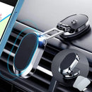 Suporte de telefone dobrável de metal para carro, compatível com automotivo 41, marca Viva Lar, fixação segura e resistente