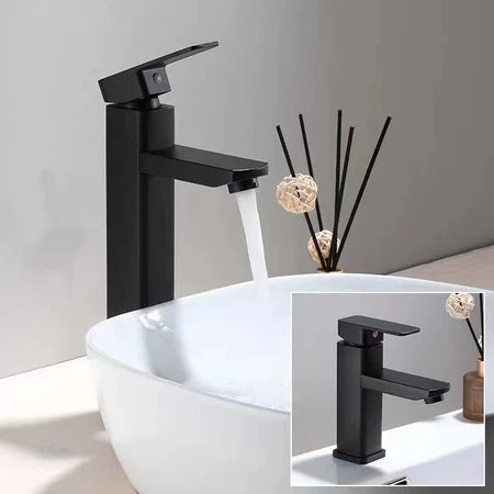 Torneira Quadrada Quente e Fria de Banheiro