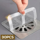Kit com 30 drenosos adesivos Modern Lar para evitar entupimentos e insetos em ralos, solução prática e eficiente para sua casa.