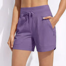 Shorts Alícia Comfort™ em malha leve com forro, de marca ModernLar, com ajuste confortável e liberdade total.