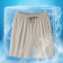 Bermuda IceMotion™ da ModernLar, esportiva e casual, com design confortável e refrescante, ideal para verão 2025/2026