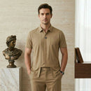 Camisa DualLayer™ da ModernLar com design 2 em 1, exibindo detalhes do tecido e estilo moderno em close.