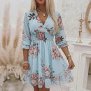 Vestido Florenza™ da ModernLar com silhueta valorizada, tecido leve e acabamento sofisticado, ideal para ocasiões especiais.