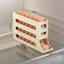 Dispenser de ovos inteligente ModernLar com design moderno, compacto e prático, exibido em uma cozinha moderna.