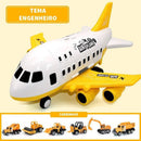 Avião AirForce™ com 6 Carrinhos de Tema Bônus!!