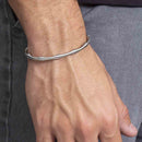 Bracelete Bamboo em Aço Inoxidável - Tamanho Único