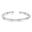 Bracelete Bamboo em Aço Inoxidável - Tamanho Único
