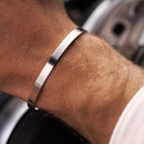 Bracelete Classic em Aço Inoxidável - Tamanho Ajustável