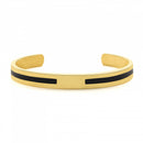 Bracelete Classic Fusion Gold em Aço Inoxidável