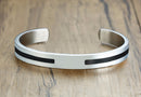 Bracelete Classic Fusion Silver em Aço Inoxidável