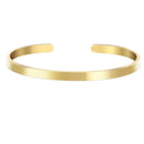 Bracelete Classic Slim em Aço Gold + Pulseira de Brinde