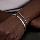 Bracelete Classic Slim em Aço Inoxidável + Pulseira de Brinde