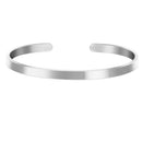Bracelete Classic Slim em Aço Inoxidável + Pulseira de Brinde