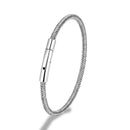 Bracelete Executive Silver em Aço Inoxidável