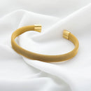 Bracelete Mesh em Aço Gold - Tamanho Único