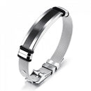 Bracelete Meshmaster em Aço Inoxidável - Tamanho Ajustável