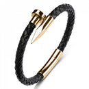 Bracelete Nailor Preto/Dourado