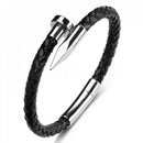Bracelete Nailor Preto/Prata