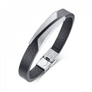 Pulseira Noblehide Silver em Couro - Tamanho Único