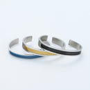 Bracelete Perforate Prata/Dourado - Tamanho Único