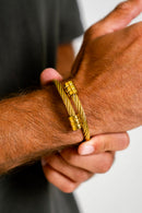 Bracelete Steelbraid Gold - Tamanho Ajustável