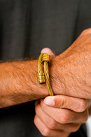 Bracelete Steelbraid Gold - Tamanho Ajustável
